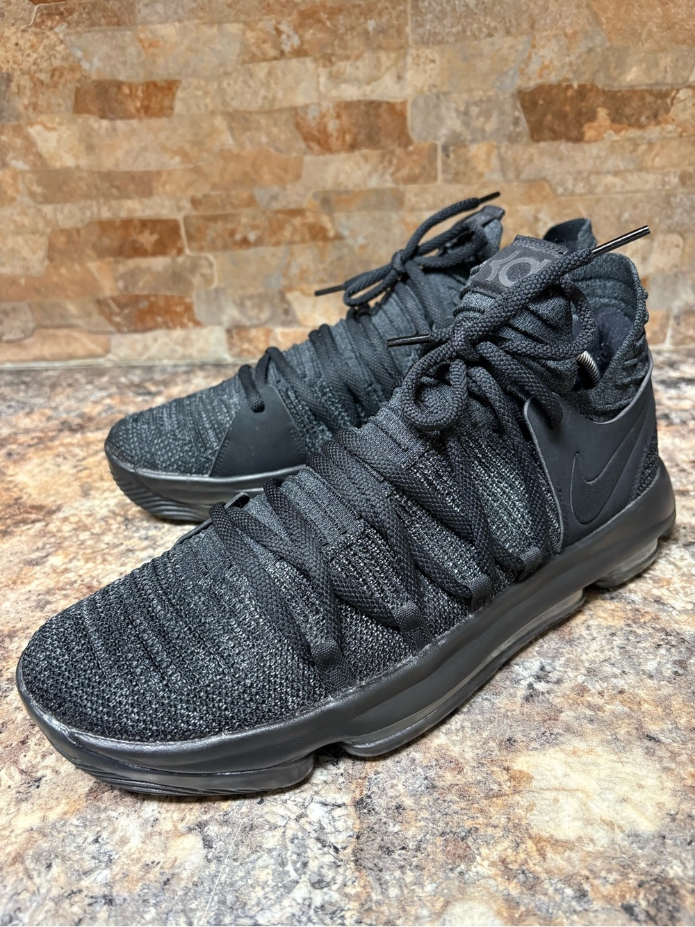 Nike KD 10 Triple Black Size 11